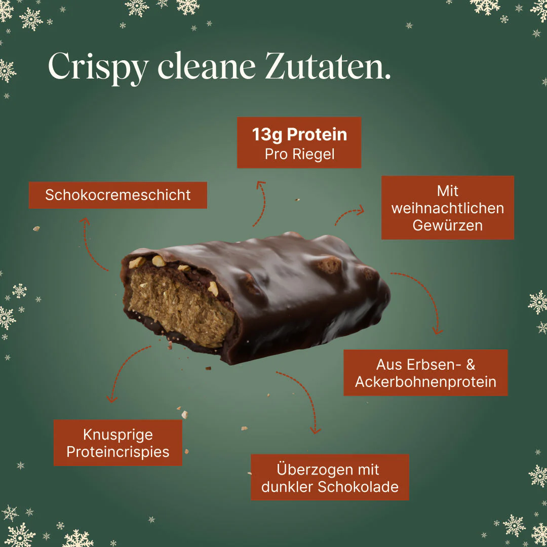 CRISPY Vegan Protein Bar - Lebkuchen - Image 3