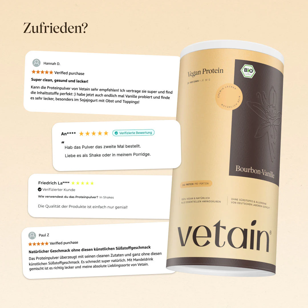Vegan Protein (600g/BIO) - alte Rezeptur - Image 6
