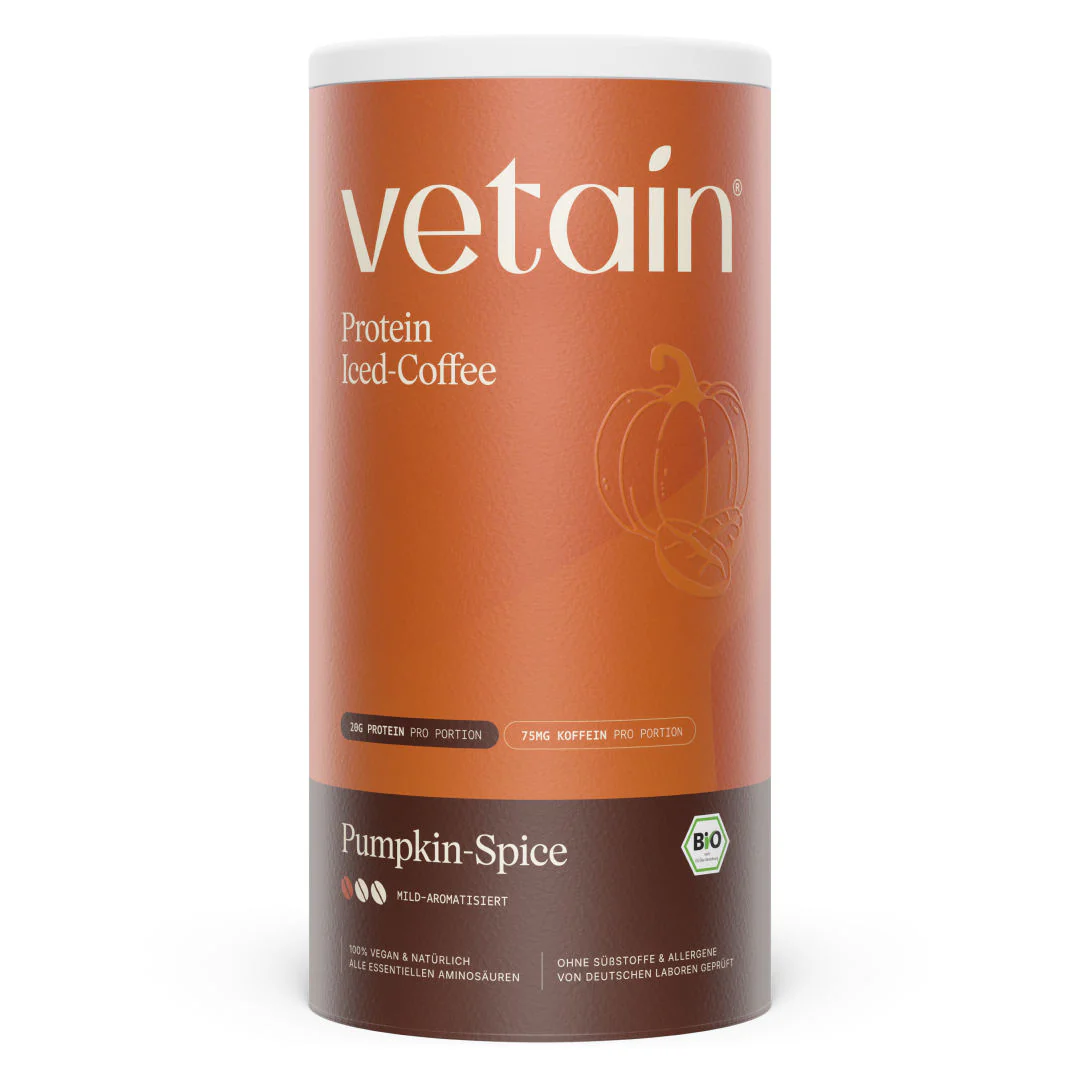 Vegan Protein Iced-Coffee Pumpkin Spice (540g/BIO)