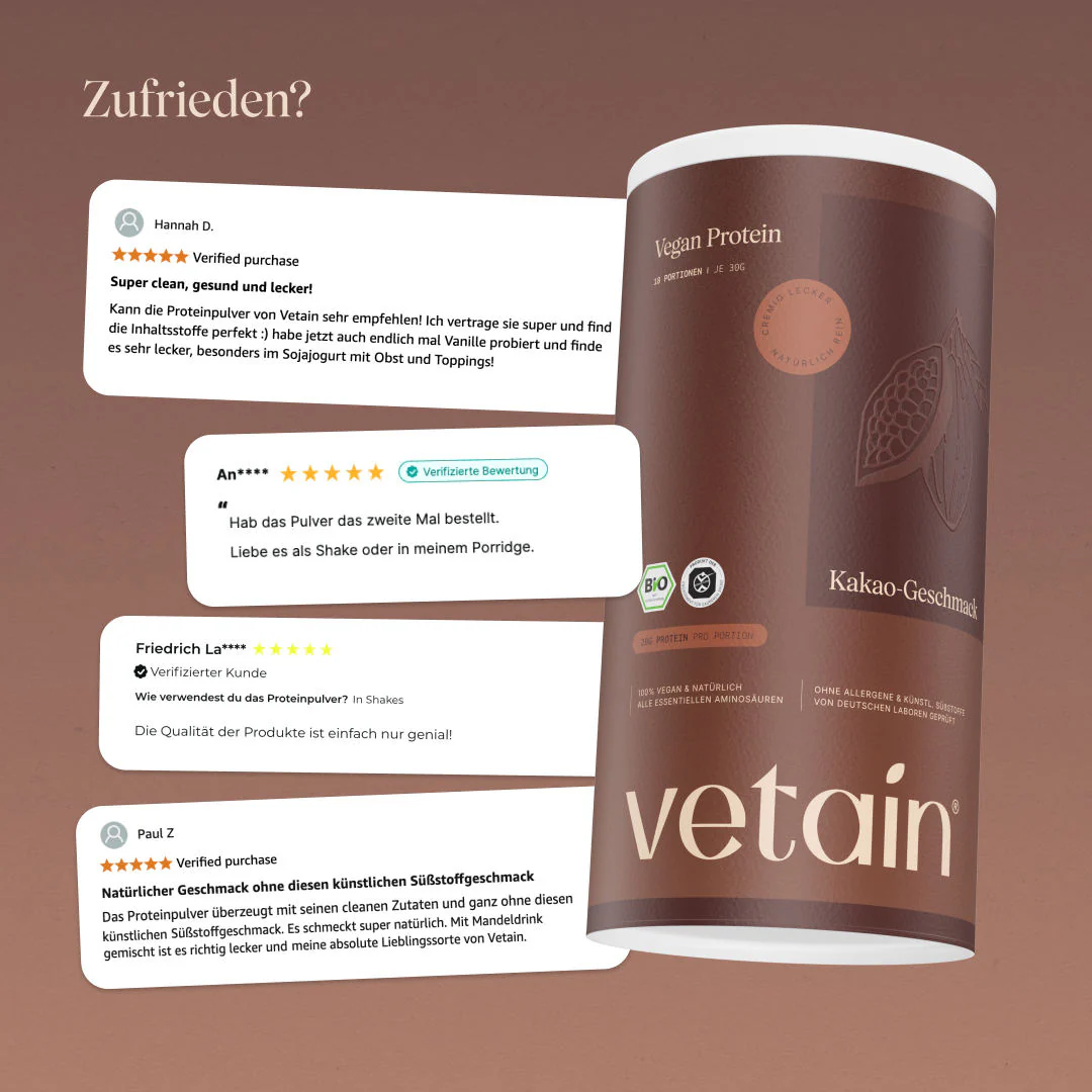 Vegan Protein Kakao (540g/BIO) - Image 6